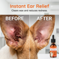 🐶 50% OFF NOW!✨ Gentle Dog Ear Drops – Wax & Odor Remover – Soothing Formula – Daily Ear Care for Pets 🐾