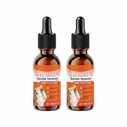 🐶 50% OFF NOW!✨ Gentle Dog Ear Drops – Wax & Odor Remover – Soothing Formula – Daily Ear Care for Pets 🐾