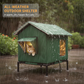 🎉 2026 Sale — Over 9,000 Sold! 🐈 Rain, cold, wind — this outdoor cat house handles it all. Waterproof Oxford, thermal aluminum lining, elevated frame. A warm, dry shelter strays and outdoor cats actually want to use. 🏠