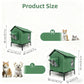 🎉 2026 Sale — Over 9,000 Sold! 🐈 Rain, cold, wind — this outdoor cat house handles it all. Waterproof Oxford, thermal aluminum lining, elevated frame. A warm, dry shelter strays and outdoor cats actually want to use. 🏠