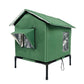 🎉 2026 Sale — Over 9,000 Sold! 🐈 Rain, cold, wind — this outdoor cat house handles it all. Waterproof Oxford, thermal aluminum lining, elevated frame. A warm, dry shelter strays and outdoor cats actually want to use. 🏠