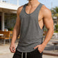 💪 50% OFF NOW! 🔥 Men's Muscle Fitness Stringer Tank Top – Deep-Cut, Stretch Fabric & V-Neck – Perfect for Gym & Summer Workouts ✨