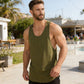 💪 50% OFF NOW! 🔥 Men's Muscle Fitness Stringer Tank Top – Deep-Cut, Stretch Fabric & V-Neck – Perfect for Gym & Summer Workouts ✨