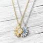 🌞 50% OFF NOW! 🌙 Sun & Moon Pendant Necklace Set – Interlocking, Rhinestone & Two-Tone – Perfect for Couples & Best Friends 💖