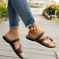 👡 50% OFF NOW! 🌸 Women's Clip-Toe Flat Sandals – Non-Slip, Flower Detail & Comfy Sole – Perfect for Summer Walks ✨