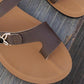 👡 50% OFF NOW! 🌸 Women's Clip-Toe Flat Sandals – Non-Slip, Flower Detail & Comfy Sole – Perfect for Summer Walks ✨