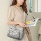 👜 50% OFF NOW! ✨ Women's Multi-Pocket Shoulder Bag – PU Leather & Large Capacity – Stylish & Adjustable 🌸