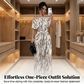 💃 50% OFF NOW!✨ One-Shoulder Wide-Leg Jumpsuit – Abstract Stripe & Tie-Waist – Chic Elegant Evening Romper 🥂