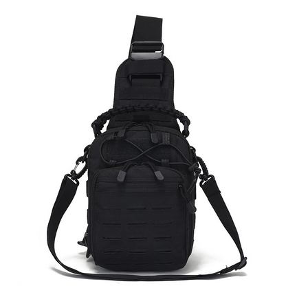 🎒 50% OFF NOW! 💪 Tactical Sling Bag – 800D Waterproof & Compact – Multi-Pocket & Adjustable Strap 🌲