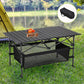 🎉New arrival 50% OFF!🏕️Carbon Steel Folding Camping Table｜Quick Setup Portable Outdoor Picnic Table ✨