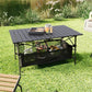 🎉New arrival 50% OFF!🏕️Carbon Steel Folding Camping Table｜Quick Setup Portable Outdoor Picnic Table ✨