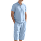 🎉 2026 Sale — Over 37,000 Sold! 🌿 Men’s Linen 2-Piece Set – Breezy ☀️