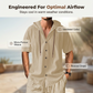 🌴 50% OFF NOW! 👕 Men's Cotton Linen Hooded Shirt & Pants Set – Breathable, Skin-Friendly & Perfect for Tropical Vacations 🏖️