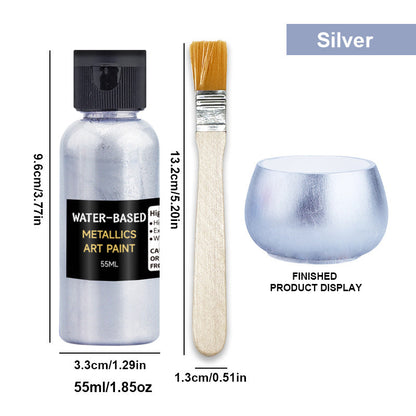 🎨 50% Off Now ✨ Vibrant Metallic Art Paint — Fast Drying & Rust Prevention 🖌️