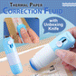 🎉 2026 Sale — Over 26800 Sold! 📢2-in-1 Thermal Paper Privacy Correction Fluid with Box Cutter｜Information Blotting Security Tool ✨