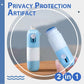 🔪 BUY 1 GET 1 FREE⚡ Thermal Paper Correction Fluid with Unboxing Knife – 2-in-1 Privacy Protector & Box Cutter 🔒