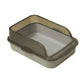 🐱 50% OFF NOW!🌸 Semi-Enclosed Litter Box – Splash Guard & Odorless – Easy Clean Cat Toilet – Safe PP Material 🚽