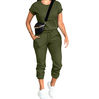 👚 50% OFF NOW!✨ Women's Tracksuit – Soft & Breathable – Drawstring & Pockets – Casual 2-Piece Set 🏃‍♀️