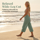 👖 50% OFF NOW!🌿 Women's Pleated Cropped Pants – Linen-Cotton Wide-Leg & Breathable – Summer Casual Essential 🍃