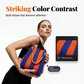 👜 50% OFF NOW! 🧶 Striped Knit Bucket Handbag – Chic Rope Handle & Snap Closure – Spacious & Lightweight – Perfect Vacation Accessory 🏖️