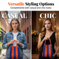 👜 50% OFF NOW! 🧶 Striped Knit Bucket Handbag – Chic Rope Handle & Snap Closure – Spacious & Lightweight – Perfect Vacation Accessory 🏖️