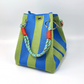 👜 50% OFF NOW! 🧶 Striped Knit Bucket Handbag – Chic Rope Handle & Snap Closure – Spacious & Lightweight – Perfect Vacation Accessory 🏖️