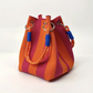 👜 50% OFF NOW! 🧶 Striped Knit Bucket Handbag – Chic Rope Handle & Snap Closure – Spacious & Lightweight – Perfect Vacation Accessory 🏖️