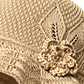 🧶 50% OFF NOW! 👒 Women's Crochet Bucket Hat – Flower Accent, Wide Brim & Cotton – Breathable Summer Style 🌸