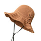 🧶 50% OFF NOW! 👒 Women's Crochet Bucket Hat – Flower Accent, Wide Brim & Cotton – Breathable Summer Style 🌸