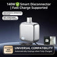 🔌 50% OFF NOW! ⚡ AI Auto-Disconnect Charger – 140W Fast Charging & Battery Protection – Safe Overnight Charge & Smart Chip – Universal Compatibility 💻