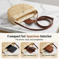 👜 50% OFF NOW! 🌿 Woven Crossbody Bag for Women – Boho Chic & Lightweight – Spacious Interior & Adjustable Strap – Perfect for Beach & Travel 🏖️