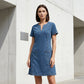 👗 50% OFF NOW!✨ Women's Denim Dress – V-Neck & Short Sleeve – Casual Summer Style – Comfortable & Versatile Jean Dress 👖