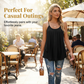 👗 50% OFF NOW! 🌿 Breezy Pleated Summer Camisole – Soft Breathable Fabric & Loose Fit – Elegant Design & Versatile Style – Perfect for Casual Outings ☀️