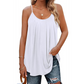 👗 50% OFF NOW! 🌿 Breezy Pleated Summer Camisole – Soft Breathable Fabric & Loose Fit – Elegant Design & Versatile Style – Perfect for Casual Outings ☀️