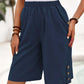 👖 50% OFF NOW! 🌸 Women's Elastic Waist Capri Pants – Comfort Fit, Casual & Easy Pull-On – Everyday Summer Staple ☀️