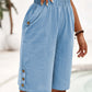 👖 50% OFF NOW! 🌸 Women's Elastic Waist Capri Pants – Comfort Fit, Casual & Easy Pull-On – Everyday Summer Staple ☀️