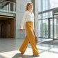 👖 50% OFF NOW! 💼 Women's High-Waist Wide-Leg Trousers – Flowing Silhouette, Side Pockets & Versatile – Office to Evening, Effortlessly Elegant ✨