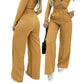 👖 50% OFF NOW! 💼 Women's High-Waist Wide-Leg Trousers – Flowing Silhouette, Side Pockets & Versatile – Office to Evening, Effortlessly Elegant ✨