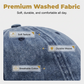 🧢 50% OFF NOW!🌿 Stylish Washed Denim Baseball Cap – Vintage Distressed Design & High-Density Embroidery – Adjustable Cotton Blend Hat 🧵