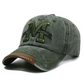 🧢 50% OFF NOW!🌿 Stylish Washed Denim Baseball Cap – Vintage Distressed Design & High-Density Embroidery – Adjustable Cotton Blend Hat 🧵