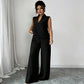 👔 50% OFF NOW!✨ Women's Sleeveless Top & Wide-Leg Pants Set – V-Neck Collar & Flowy Trousers – Breathable Office to Evening Outfit 🥂