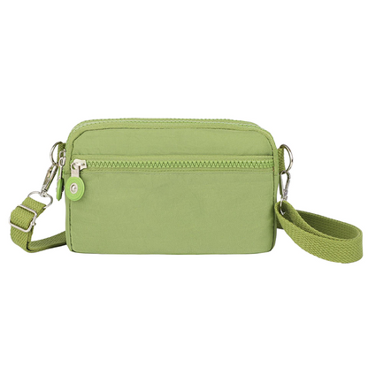 👜 50% OFF NOW!💧 Nylon Crossbody Phone Bag – Water-Resistant & Multi-Pocket – Lightweight Hands-Free Travel Shoulder Bag 🌿