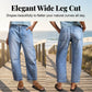 👖 50% OFF NOW!🌟 Women's High Waisted Wide Leg Denim Shorts – Leg-Lengthening & Vintage Wash – Casual Cropped Jeans 👒