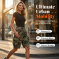 🩳 50% OFF NOW!🔥 Women's Camouflage Cargo Shorts with Pockets – Elastic Waistband & Utility Pockets – Breathable Streetwear Urban Style 🌿