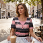 👚 50% OFF NOW!🌿 Women's Striped Henley Top – Faux Two-Piece & Soft Breathable – Casual Layering Blouse for Spring & Summer ✨