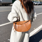 👜 50% OFF NOW!✨ Modern Minimalist Crossbody Purse – Premium PU Leather Dumpling Bag – Adjustable Shoulder Strap 🤎