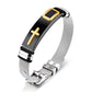⛓️ 50% OFF NOW!✨ Men's Stainless Steel Cross Bracelet – Durable & Adjustable – Meaningful Faith Jewelry 🙏