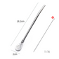 ⏰LIMITED-TIME 50% OFF! 🥄🧋 One tool, two jobs — sip, stir, and strain. 304 stainless steel, detachable for easy cleaning, and built to last. Ditch the plastic straws for good. 🌱