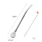 ⏰LIMITED-TIME 50% OFF! 🥄🧋 One tool, two jobs — sip, stir, and strain. 304 stainless steel, detachable for easy cleaning, and built to last. Ditch the plastic straws for good. 🌱