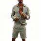 👔 LIMITED-TIME 50% OFF! ✨ Men's Linen Shirt & Shorts Set – Casual, Summer, Breezy ✨